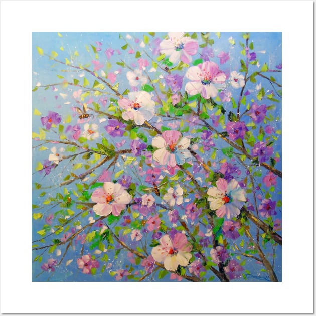 Apple blossom Wall Art by OLHADARCHUKART